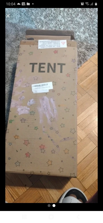 TENT, For grils  pink and white color image indicator(2)