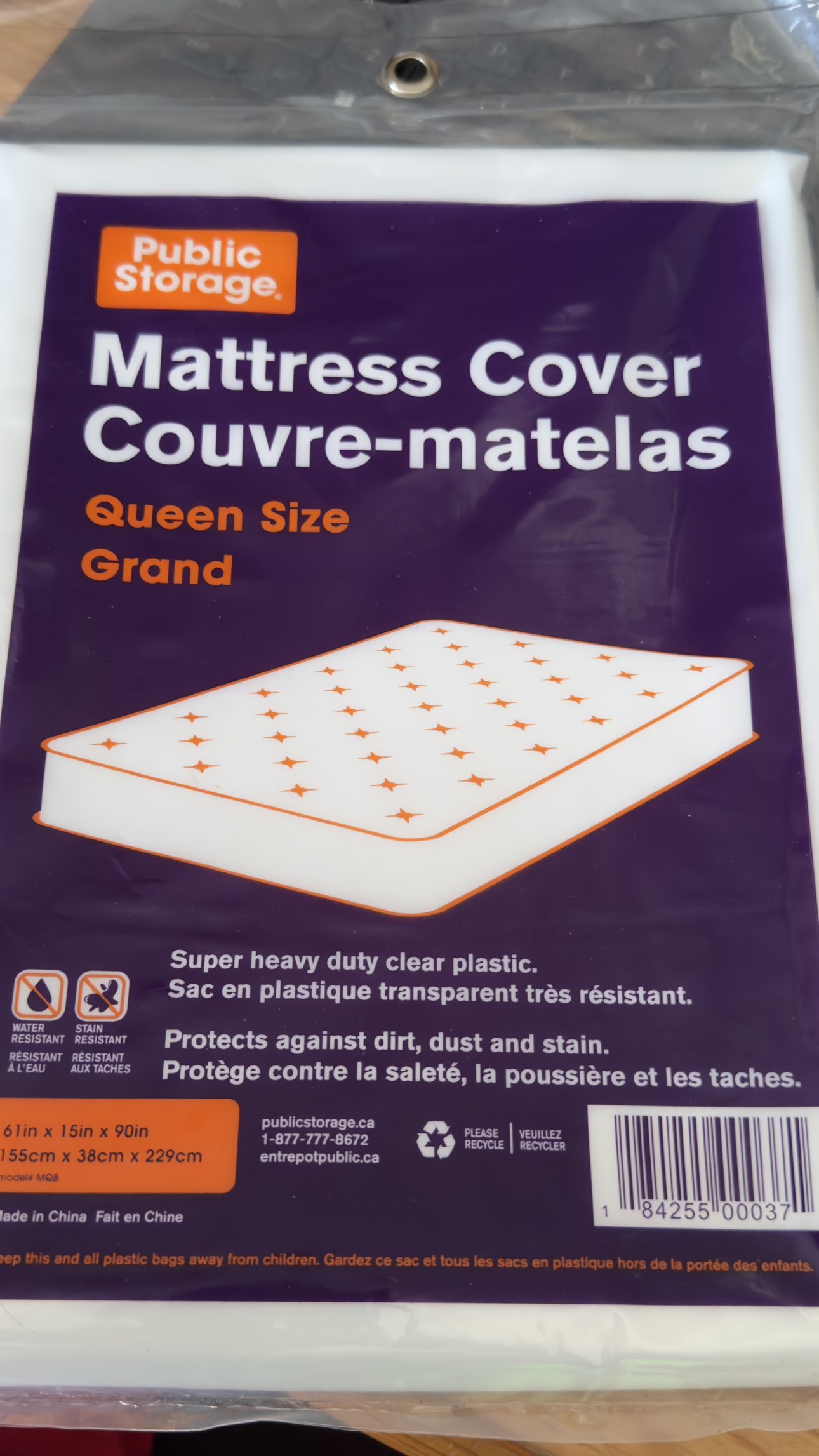 Queen Size mattress cover