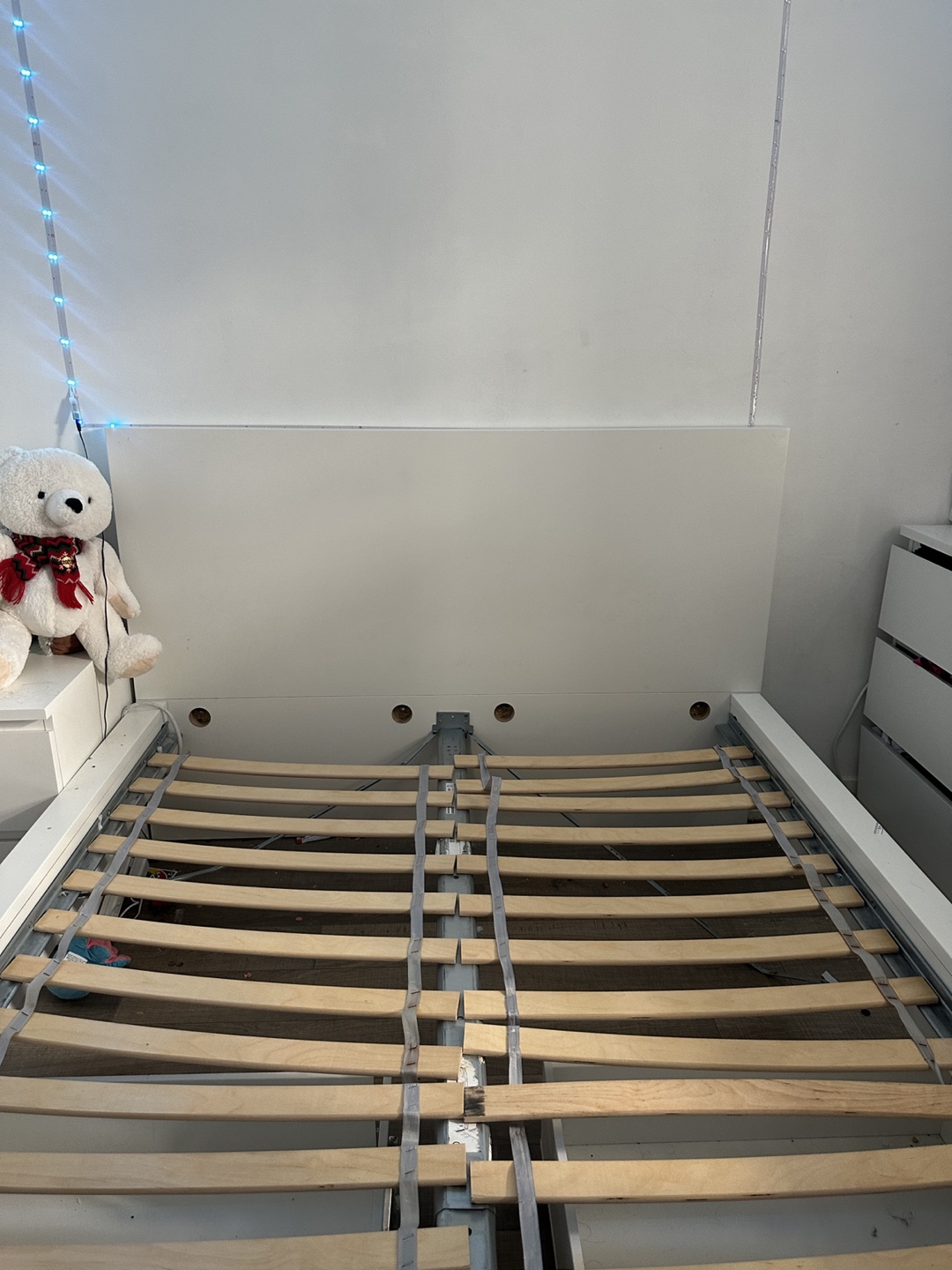 Malm double bed with 2 drawers - photo 2