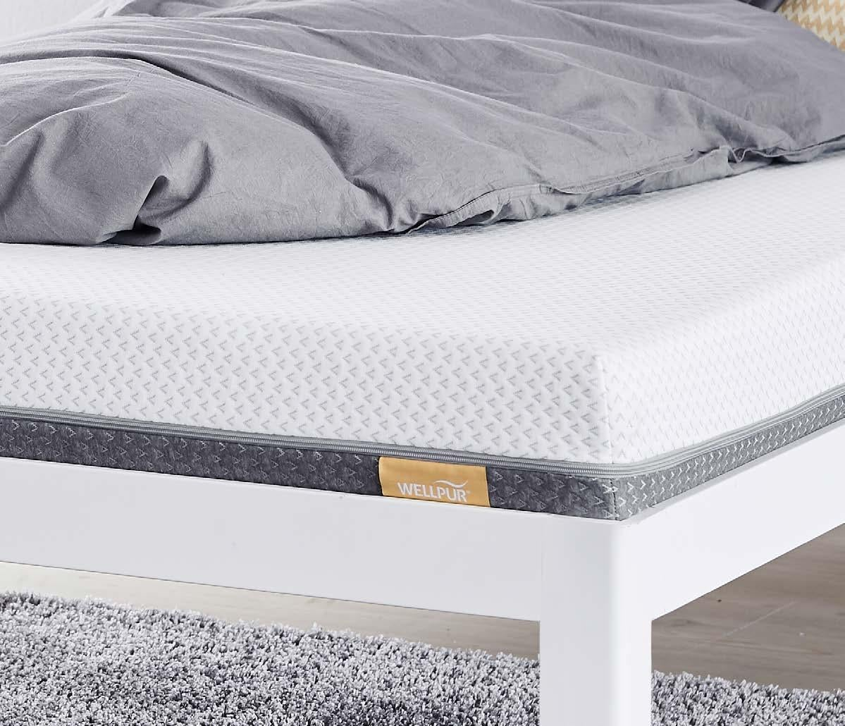 QUEEN MEMORY FOAM mattress w/ BOXSPRING AND BEDFRAME - photo 5