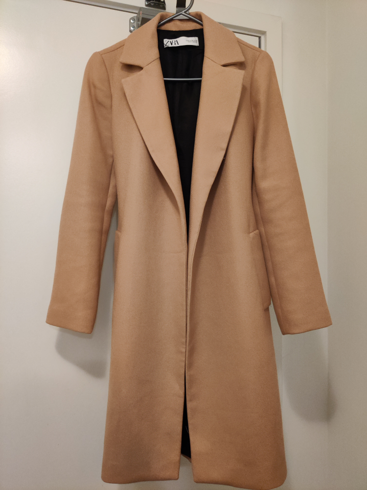 Zara wool coat thumbnail