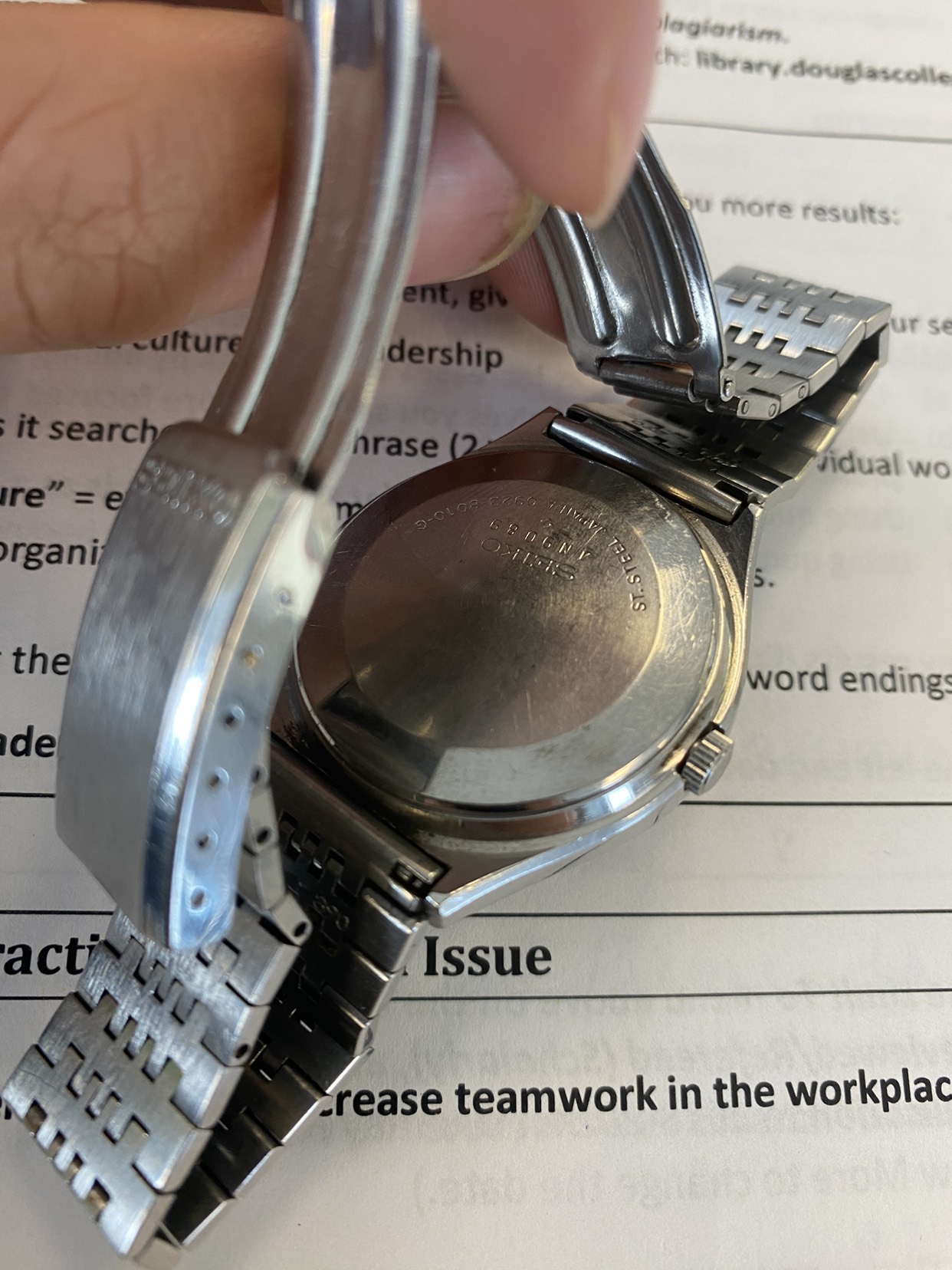 Seiko quartz day&week day adjust image indicator(3)