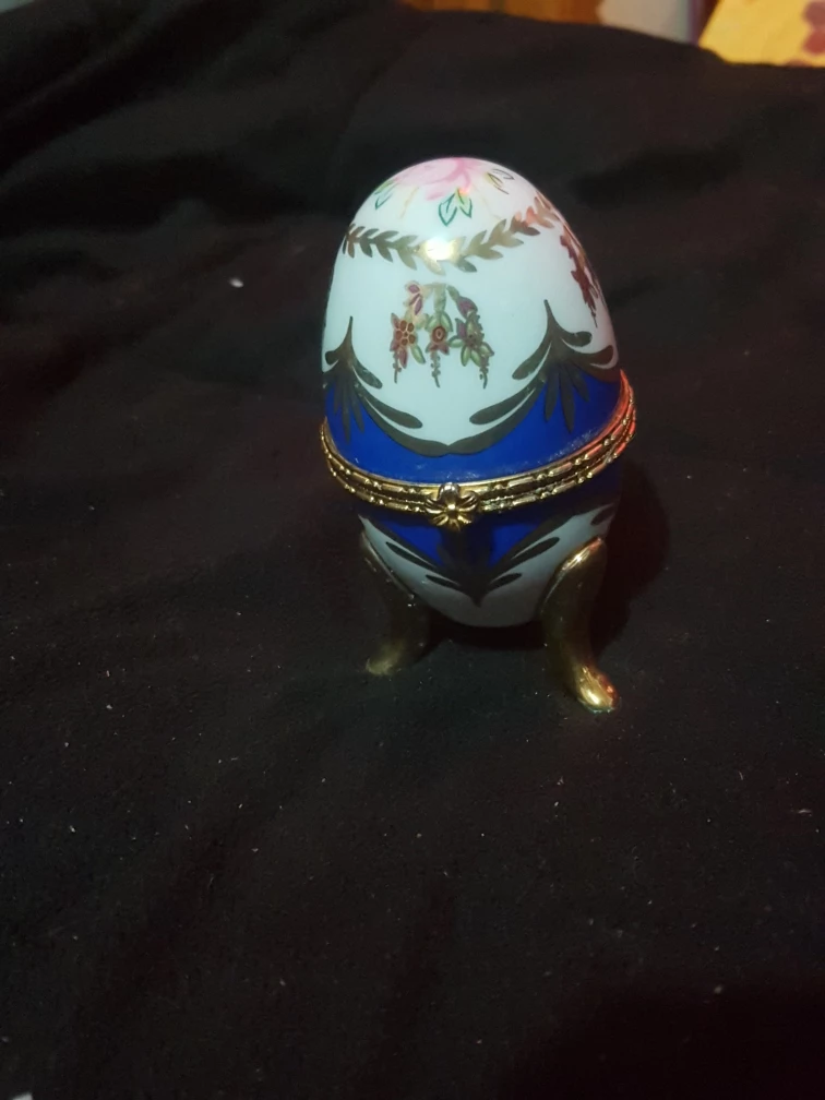 Vintage Porcelain Egg