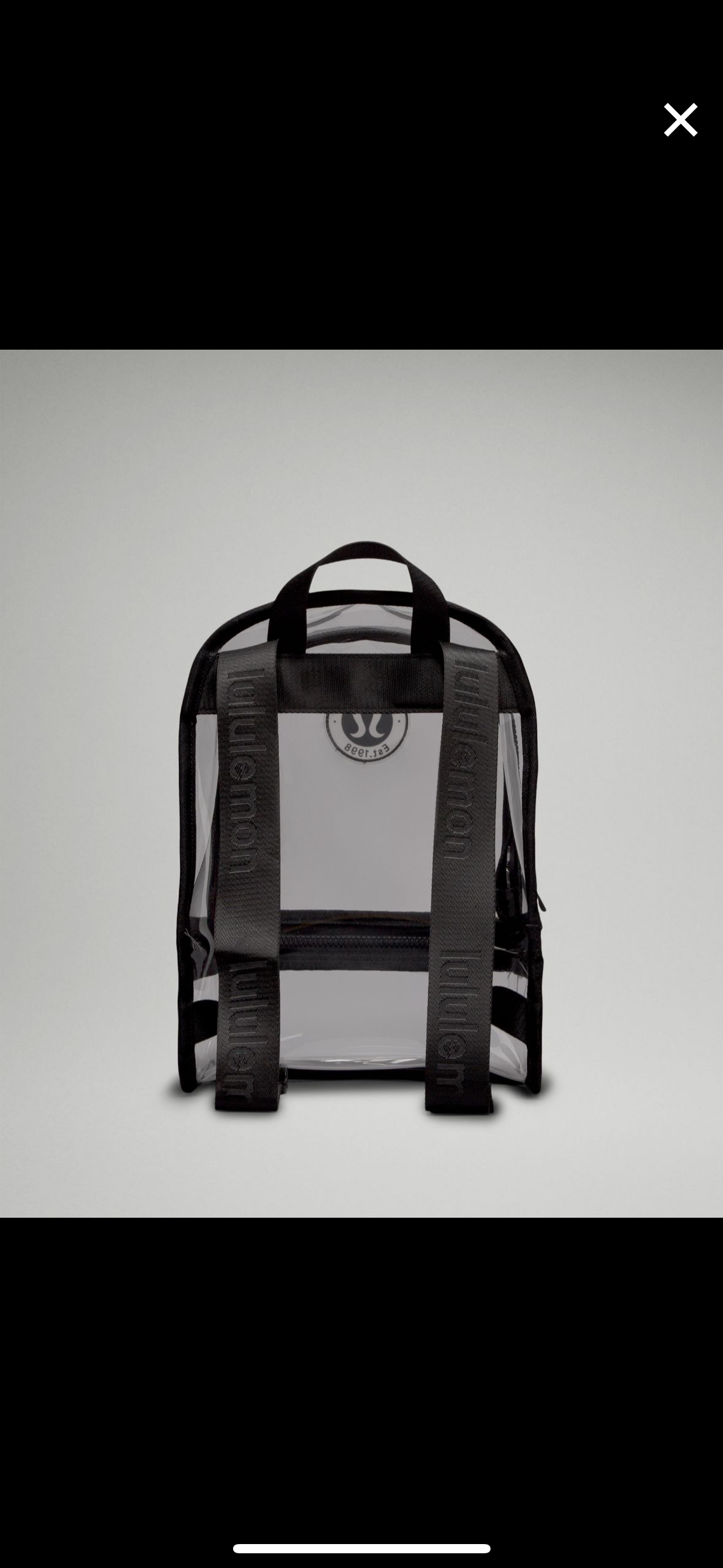 Clear backpack mini 10L - photo 3