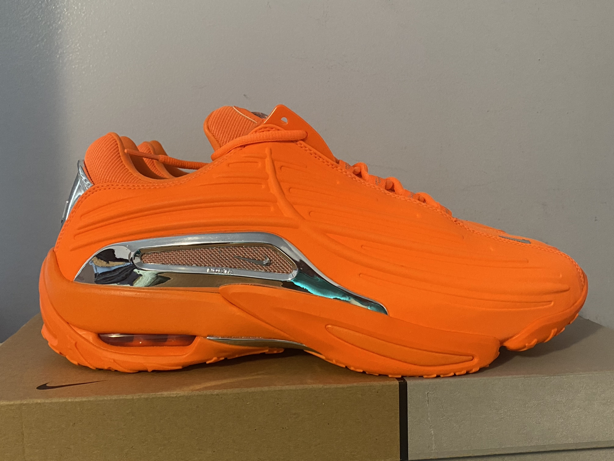 NIKE NOCTA HOT STEP 2  “TOTAL ORANGE & CHROME”. thumbnail