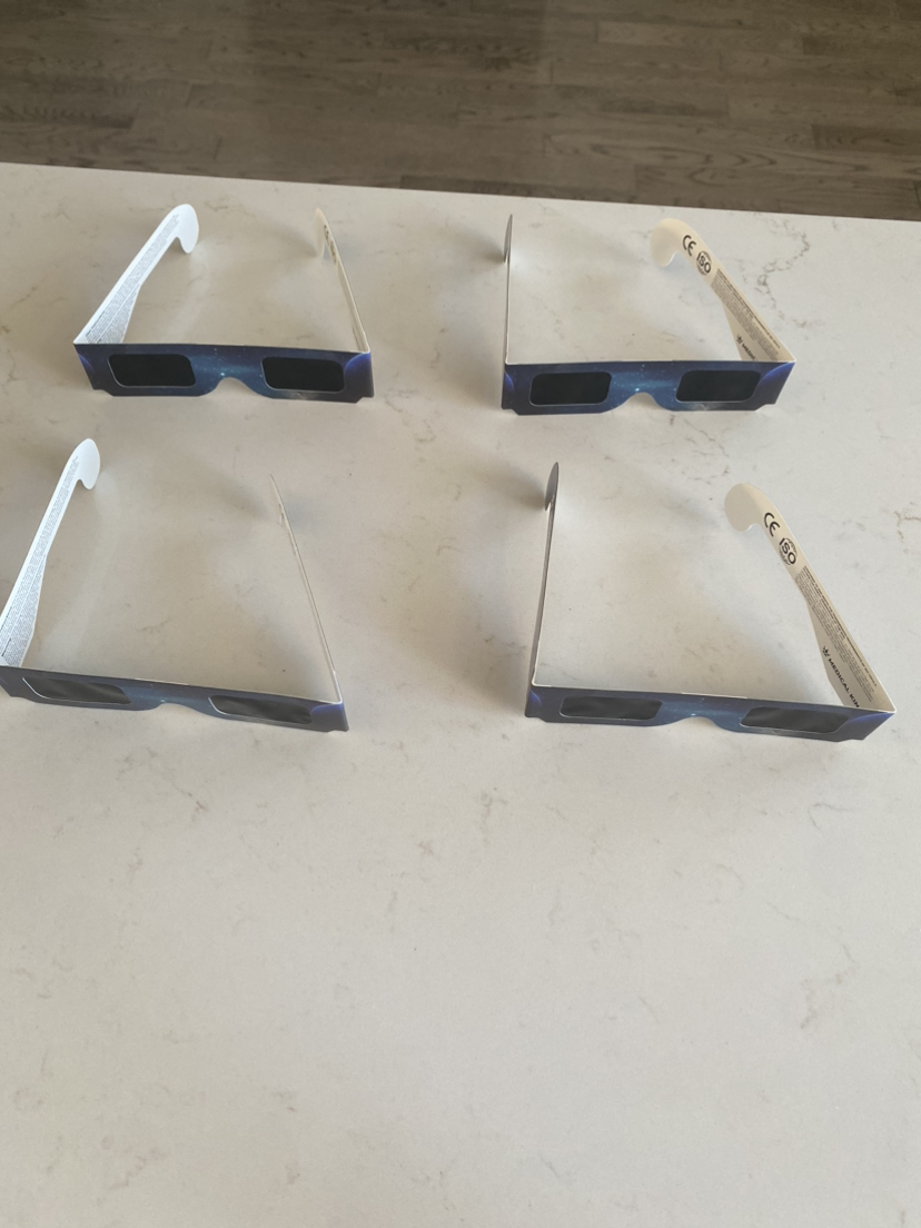 Glasses for eclipse