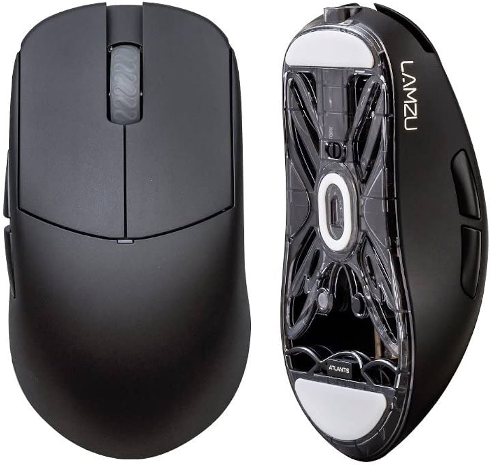 Lamzu Atlantis Gaming Mouse - Black thumbnail