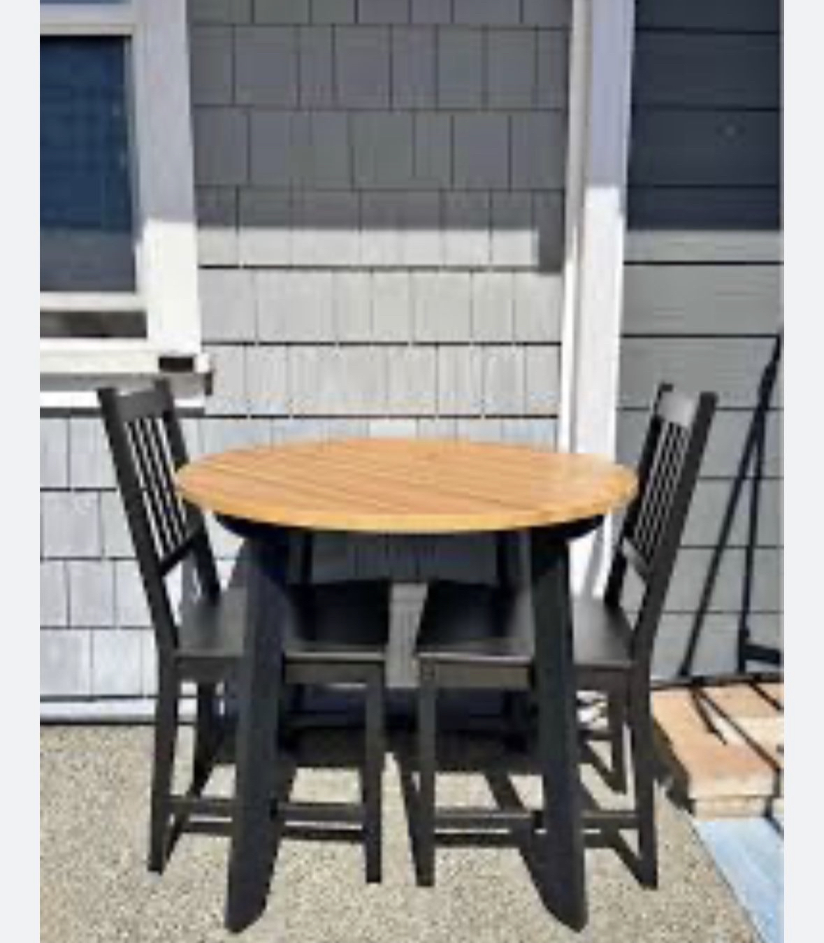 Ikea table with 4 chairs