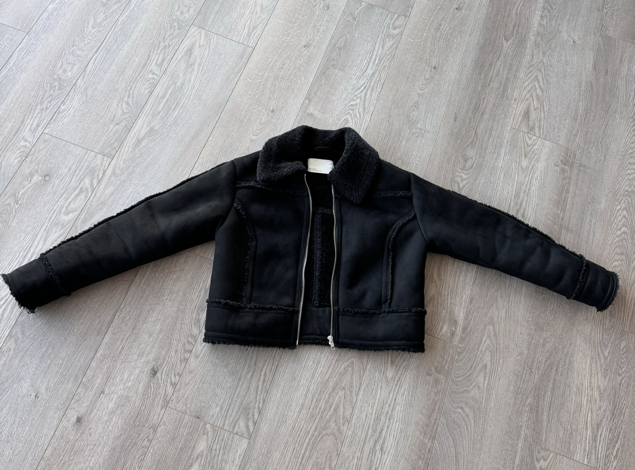 Oak and fort cropped Sherpa - photo 2