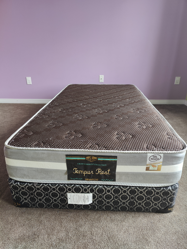 Single Mattress + Spring Box - Moving Sale