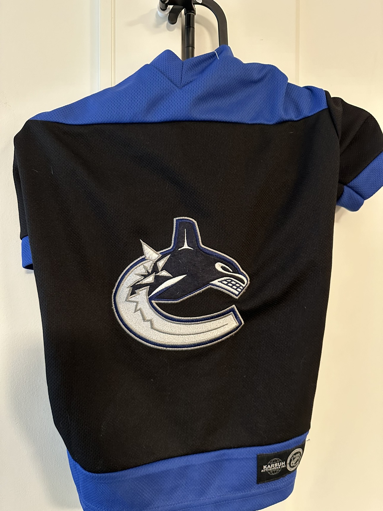 Vancouver Canucks Dog Jersey
