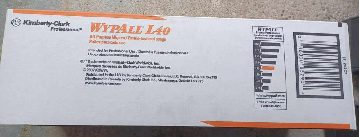 WypALL L40 Wipes - photo 2