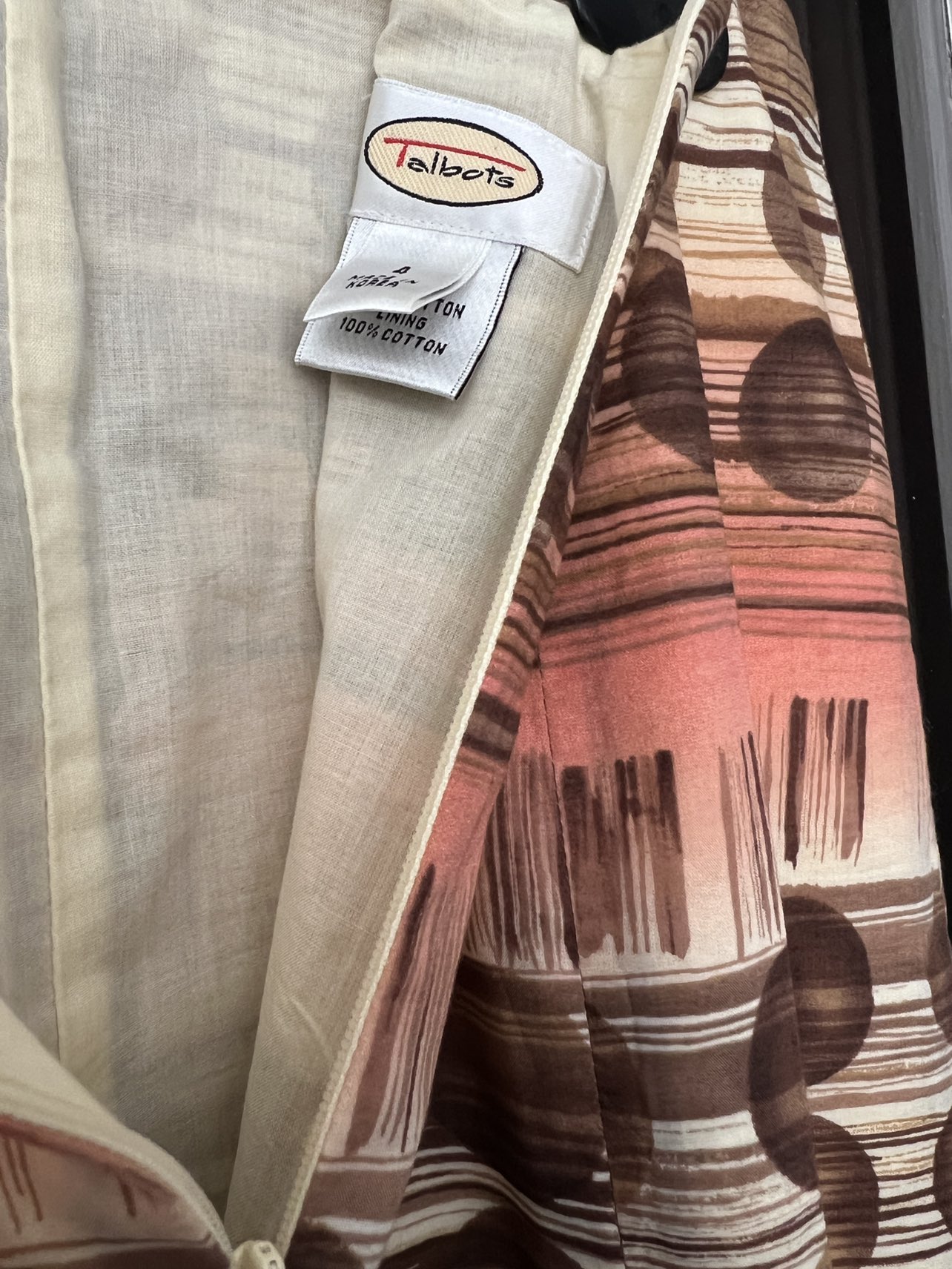 Vintage cotton skirt - photo 4