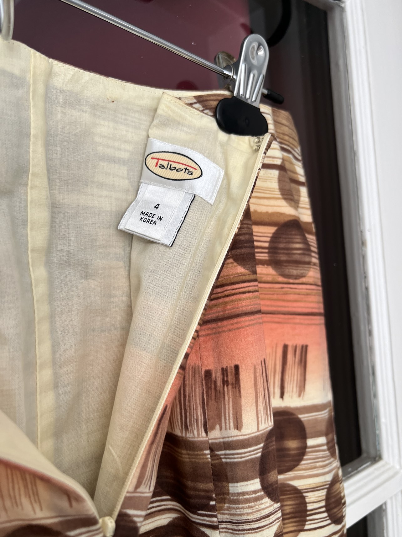 Vintage cotton skirt - photo 3