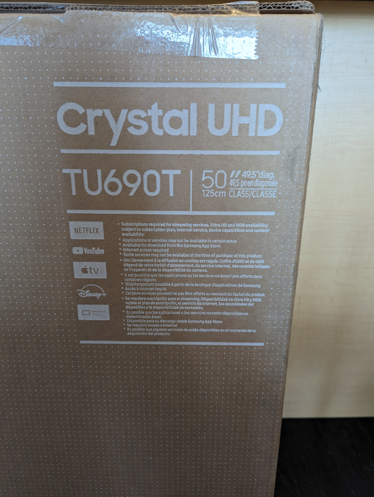 Samsung 50 inch TV - Brand New in Box - photo 3