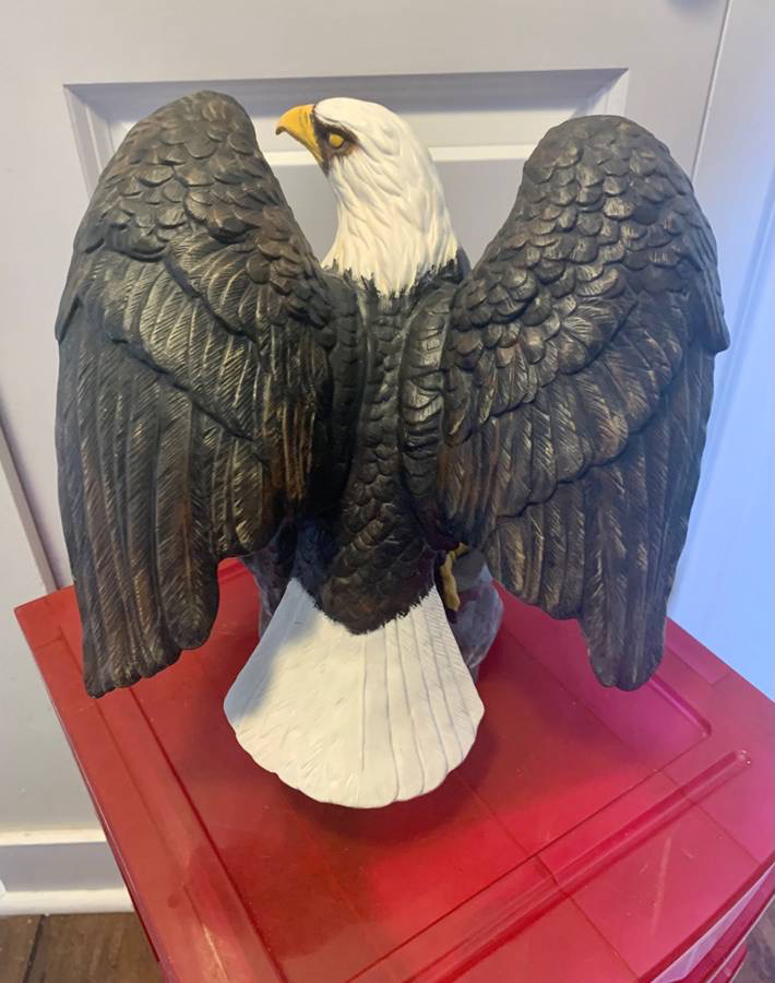 Rare Vintage Eagle Statue