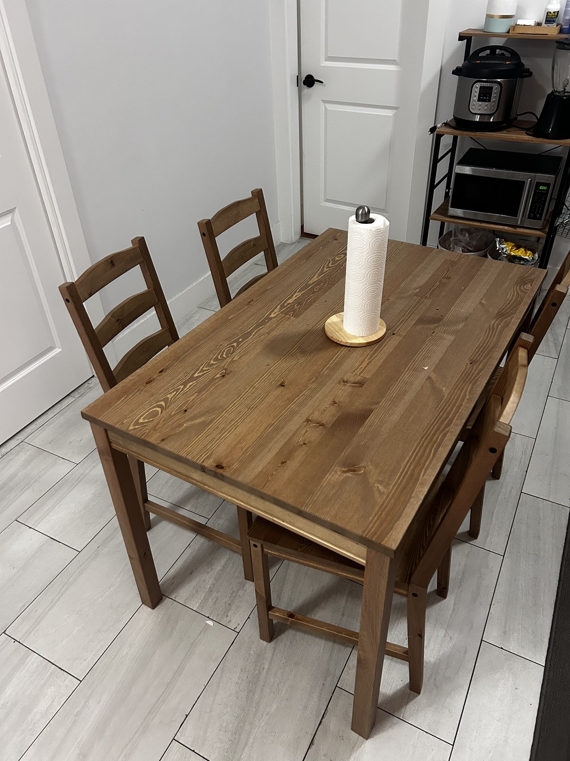 IKEA Jokkmokk - Dining Table with 4 Chairs