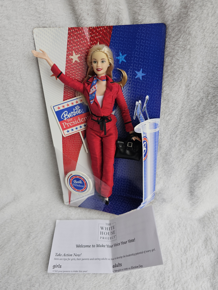 Vintage 2004 Barbie for President image indicator(2)