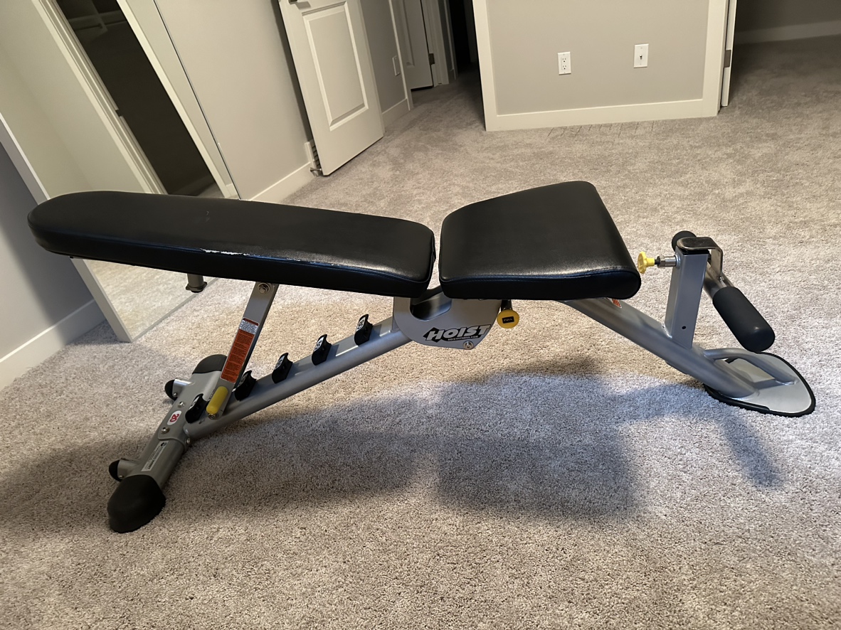 HOIST adjustable work-out bench - photo 3
