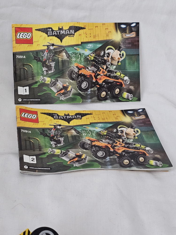Lego 70914 Bane Toxic Truck Attack / BIGFIG Bane Box Damage image indicator(3)