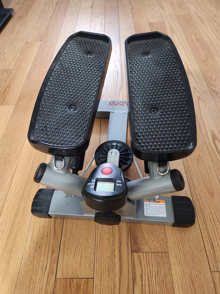 Power stepper with resistance bands image indicator(3)