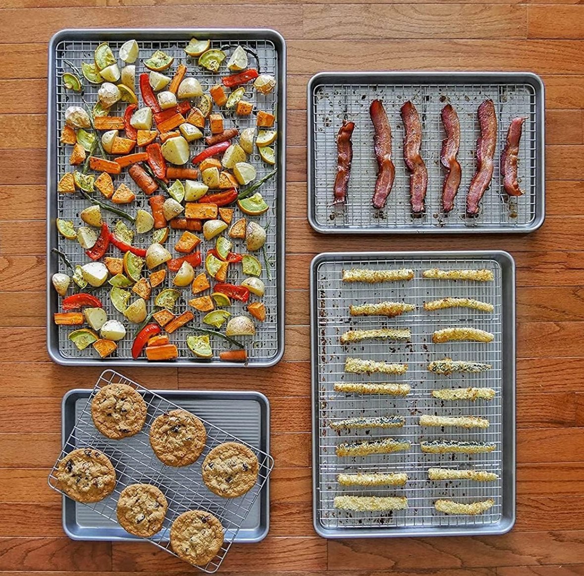 Baking Pan and cooling rack set. Metal - photo 4
