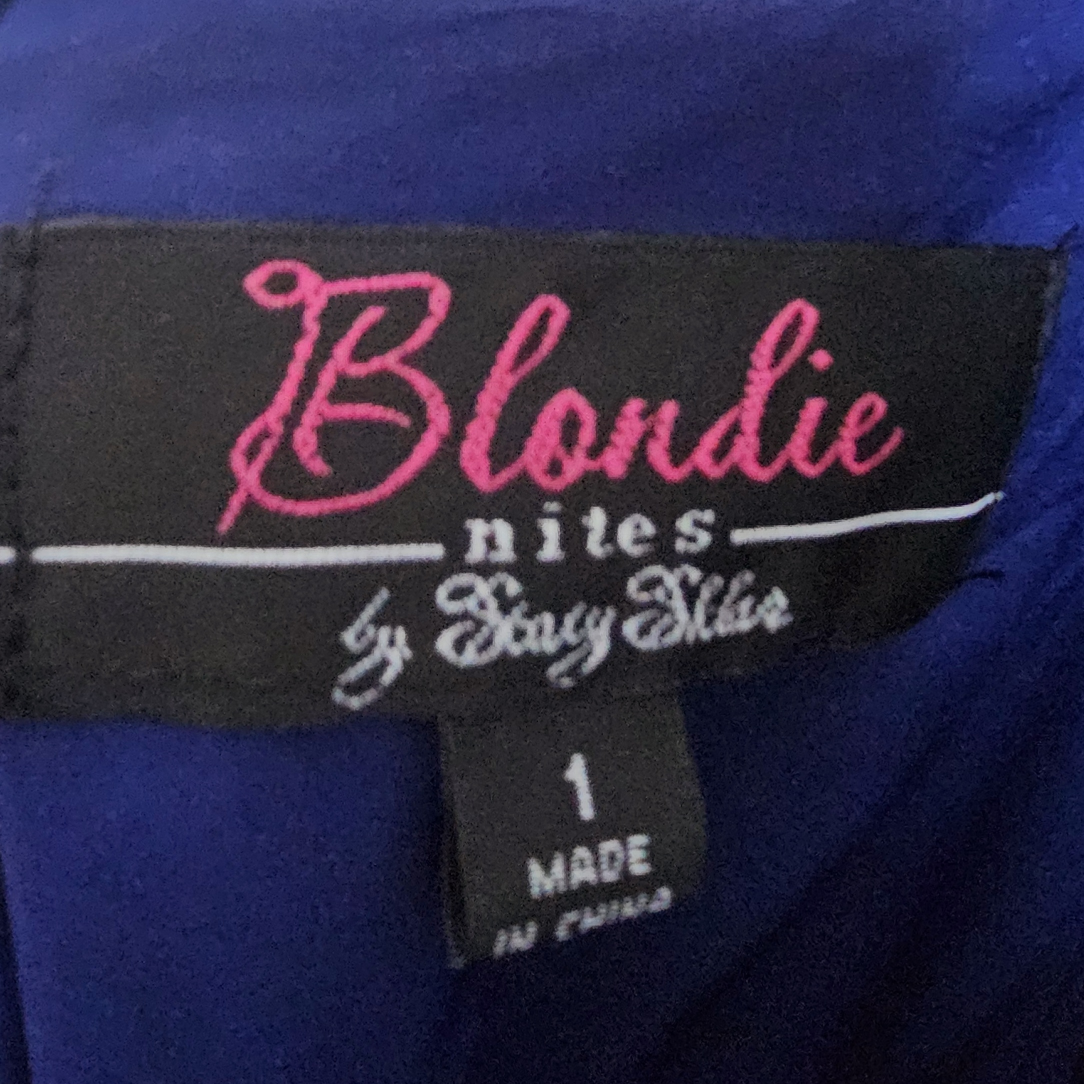 Navy Blue formal dress 👗 image indicator(9)