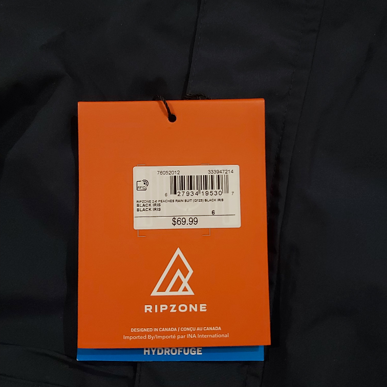 BNWT Ripzone Rainsuit sz 6 - photo 2