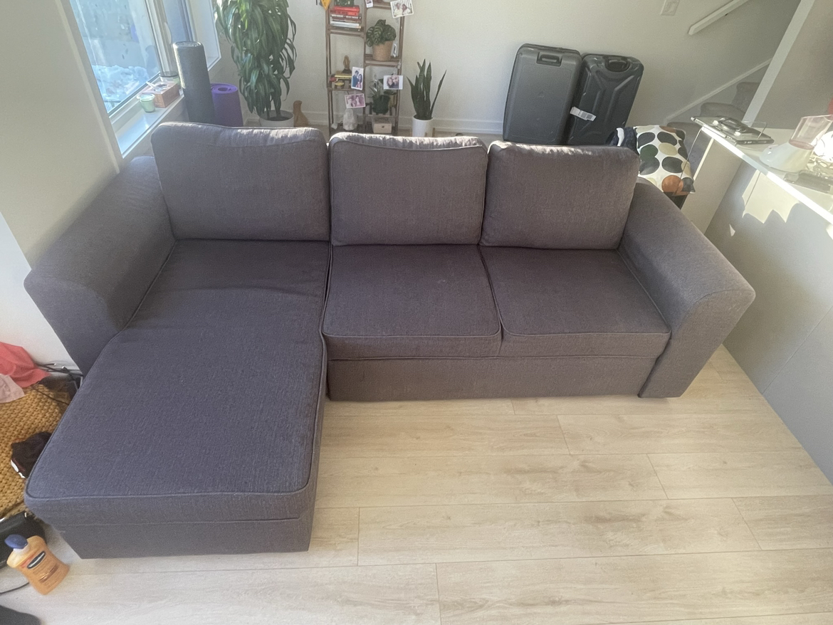 Sofa-bed interchangeable section with storage - photo 2