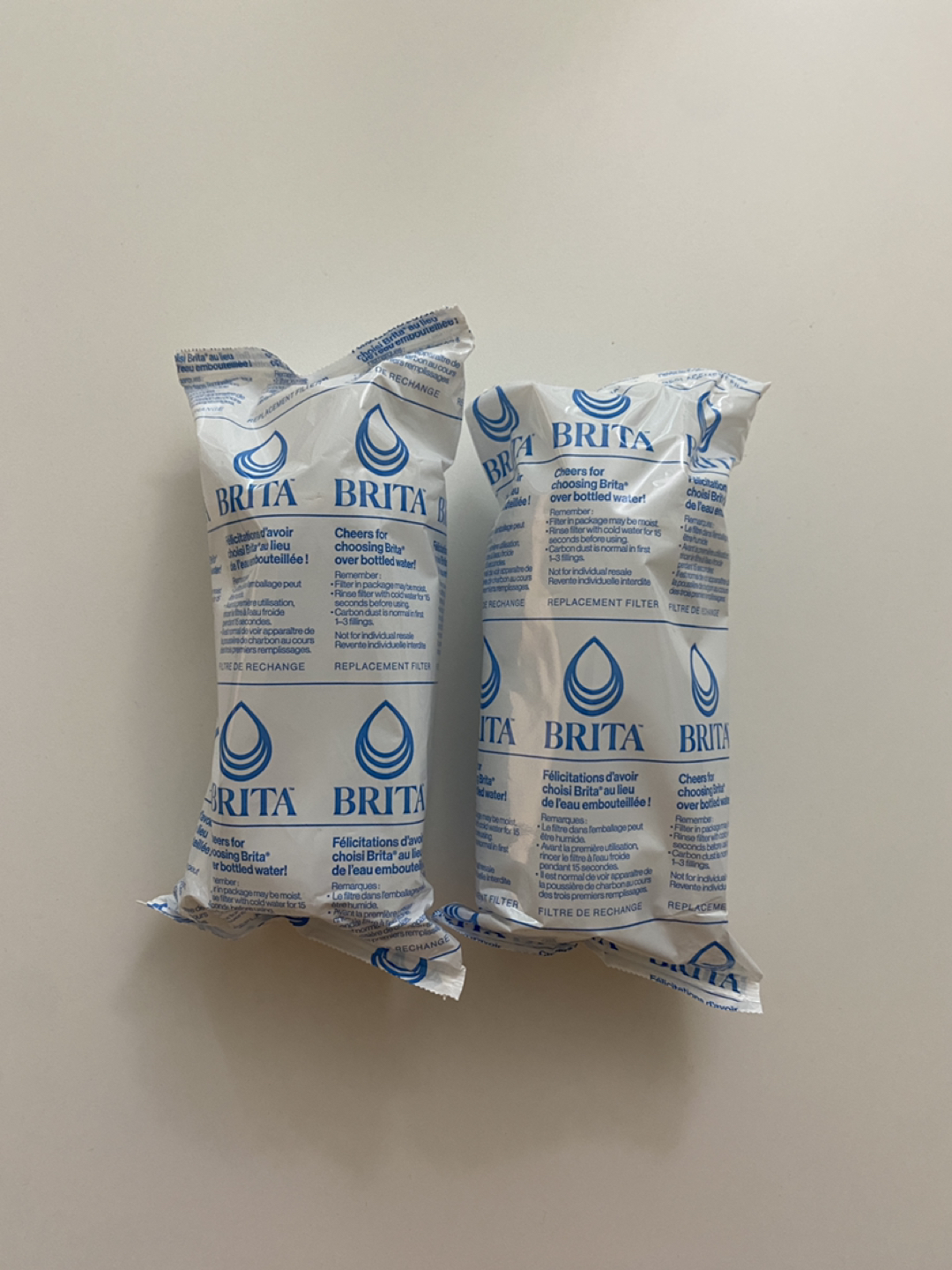 Brita water filter x 2