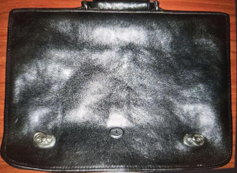 Italian Designer Roberto Firenze Hand-Made Leather Brief Case image indicator(3)