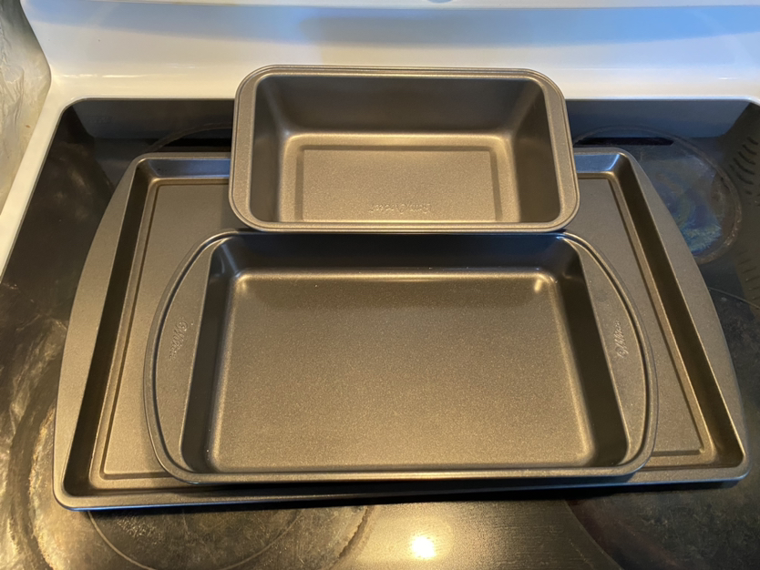 Set of Baking Pans and Sheet