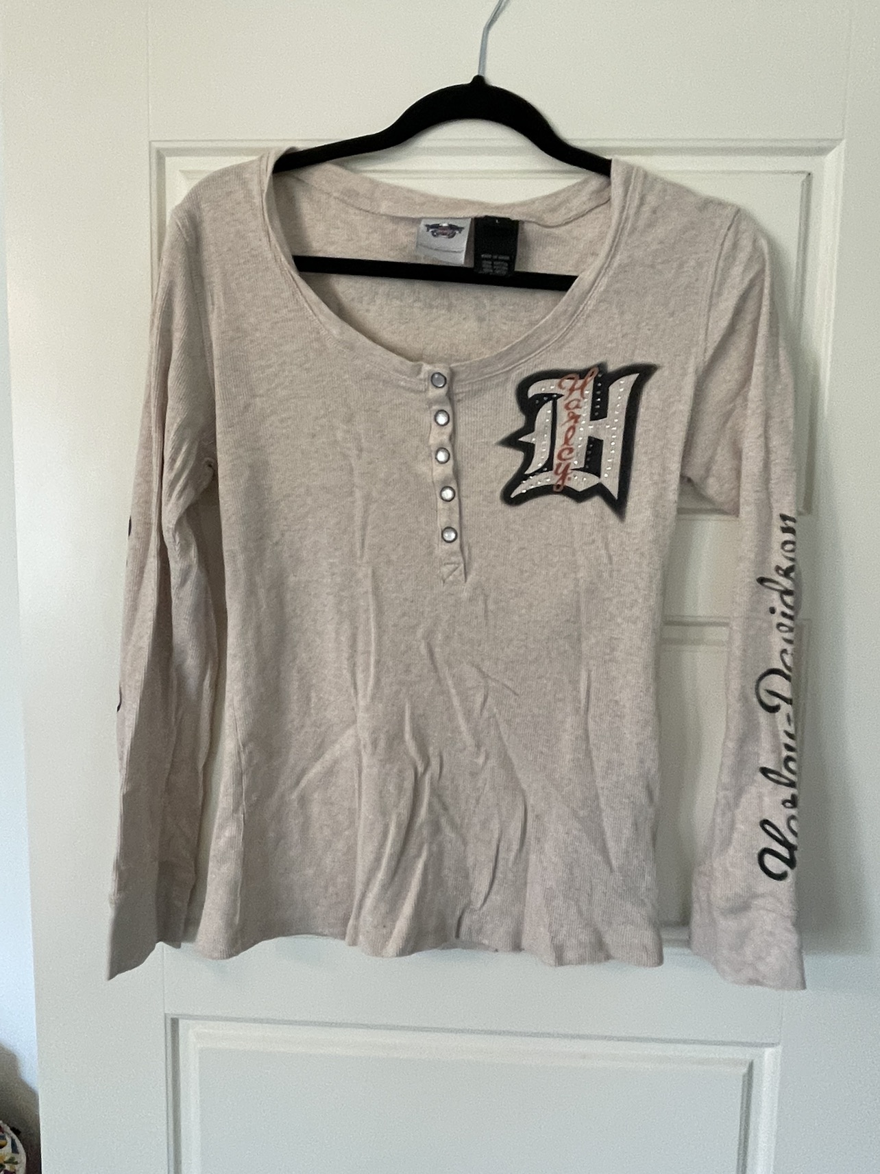 Women’s Large Harley Davidson long sleeve T shirt - photo 3