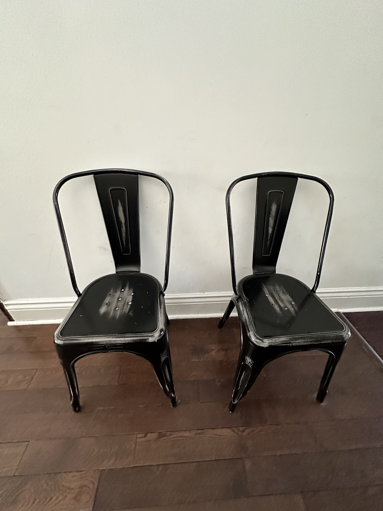 Industrial Metal Dining Chairs thumbnail