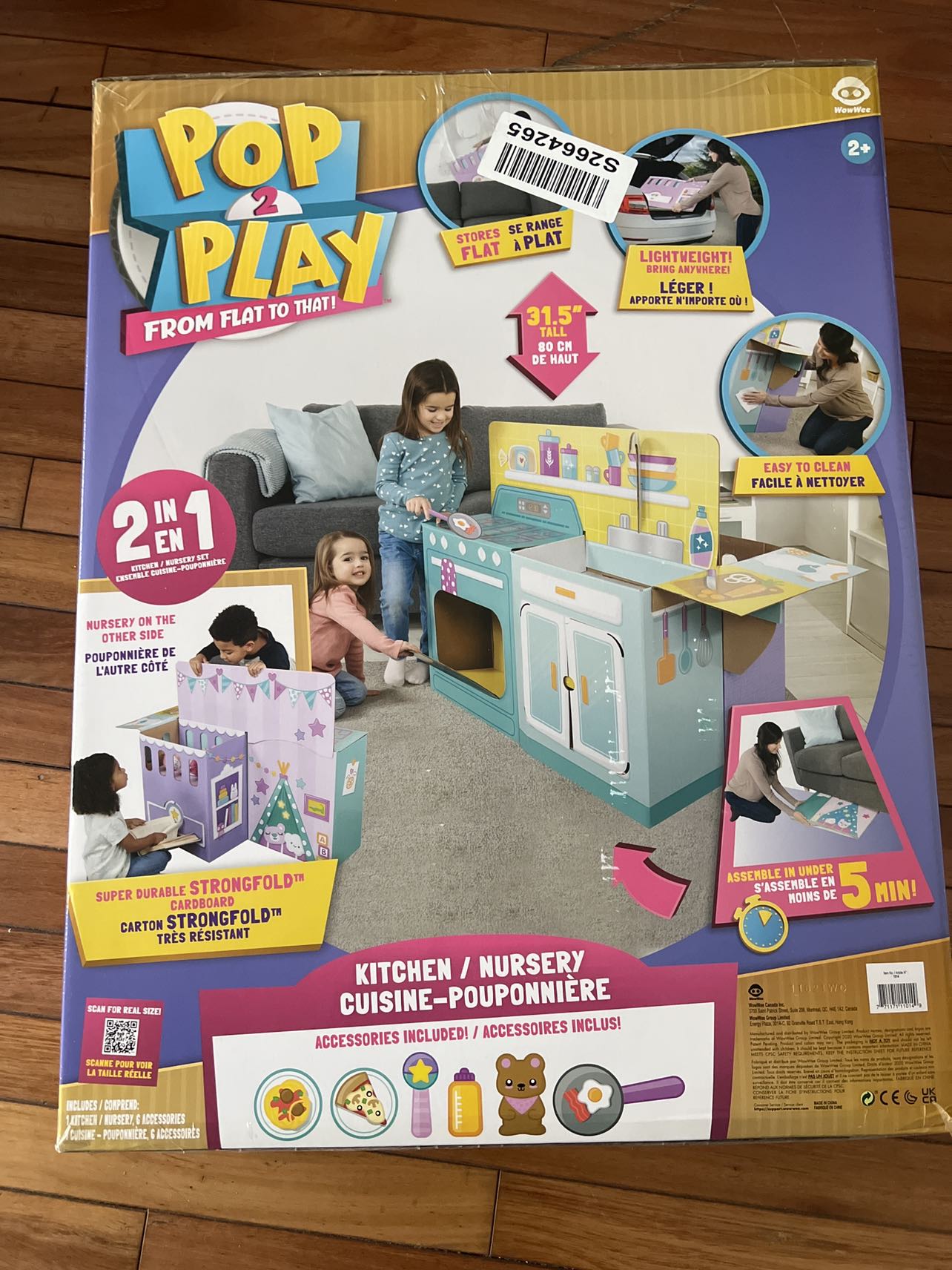 Pop and Play Kitchen accessory for Kids