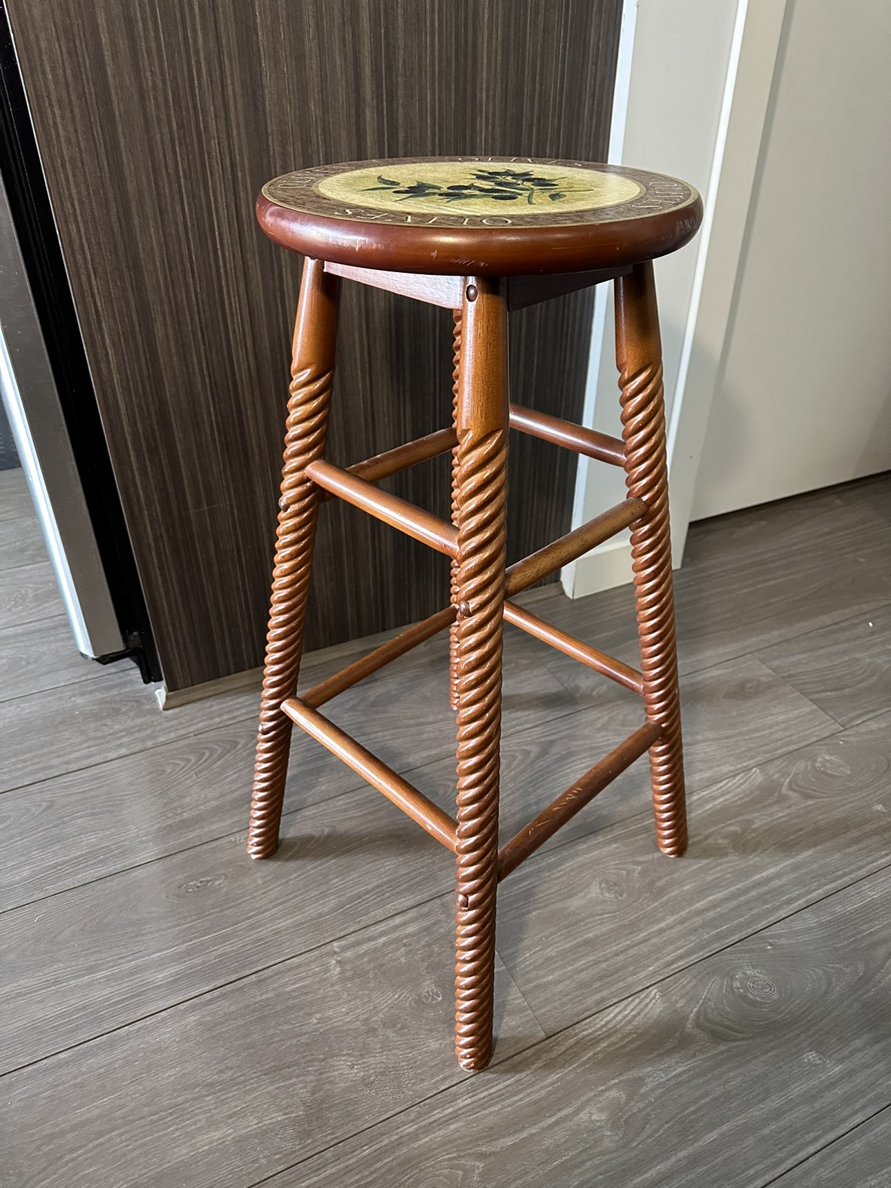 Wooden stool