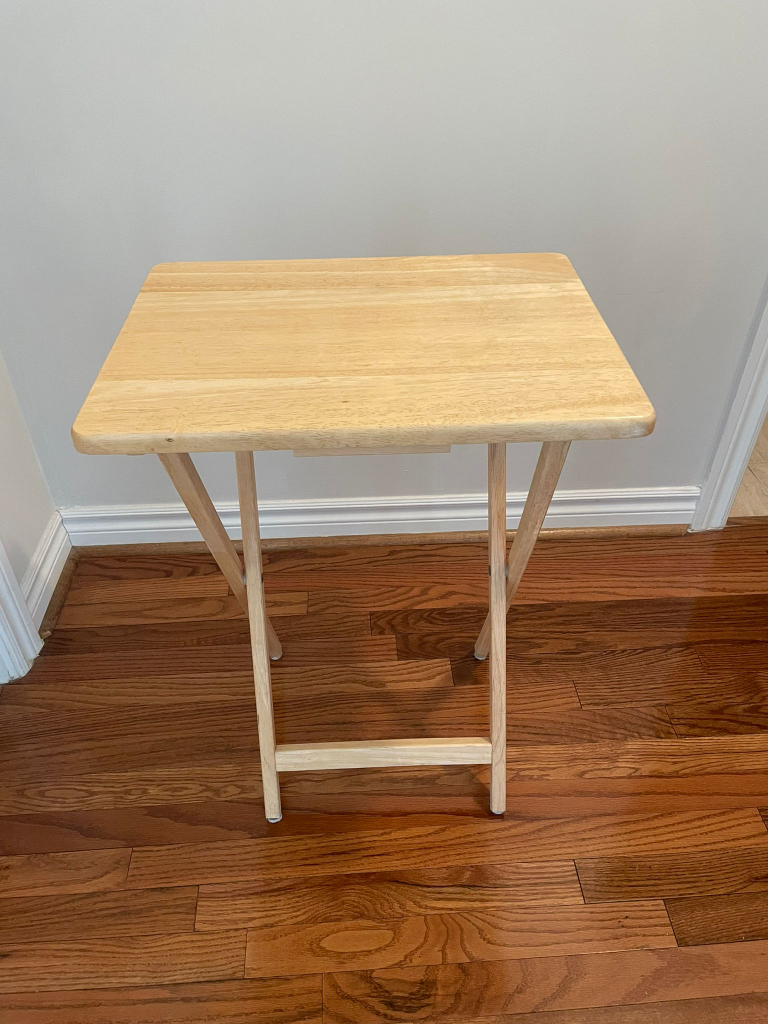 foldable wooden table - photo 4