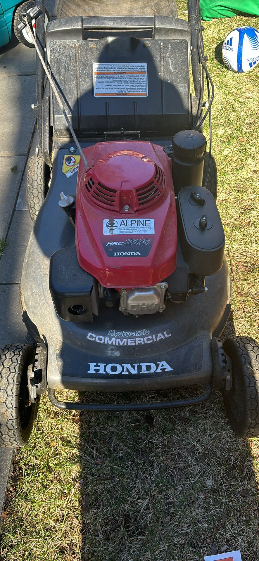 Honda commercial lawnmower - photo 2