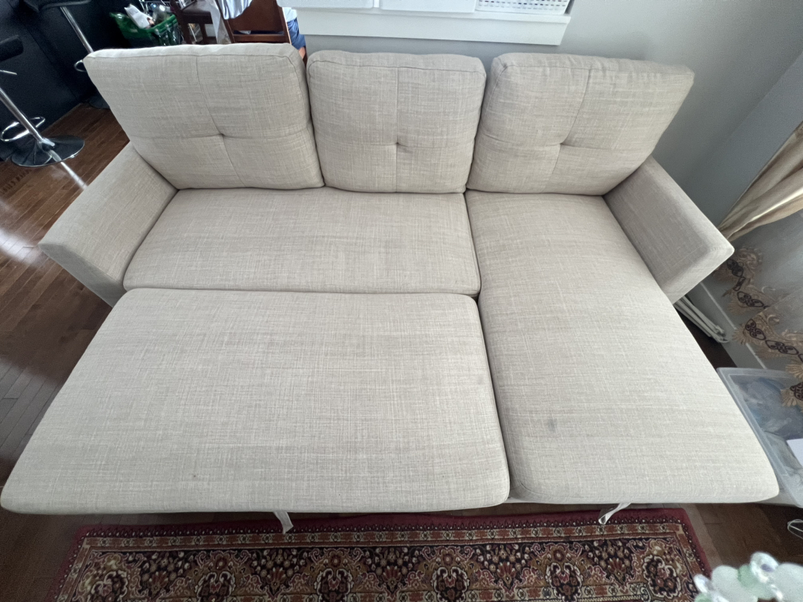 Brand new futon with storage - photo 3