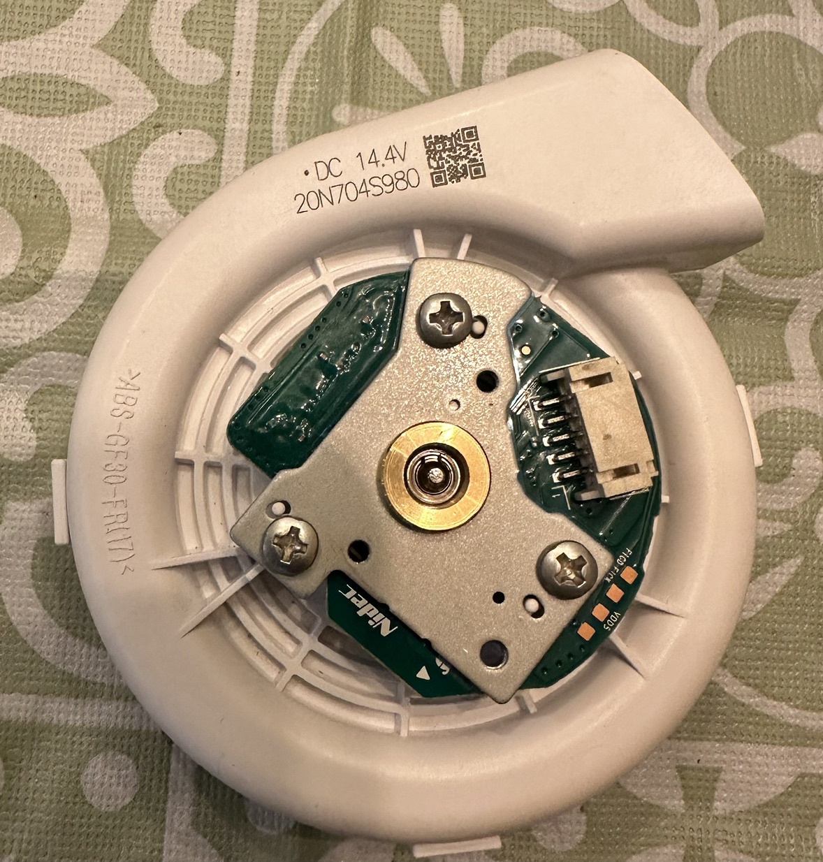 Roborock s7 Max V fan