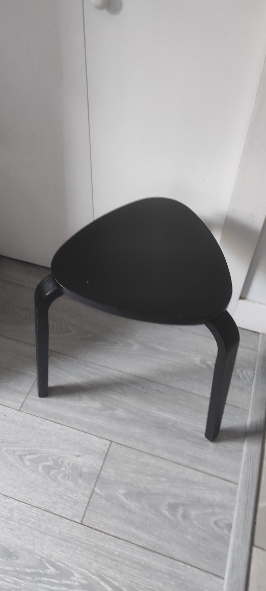 Two Ikea Kyrre stools