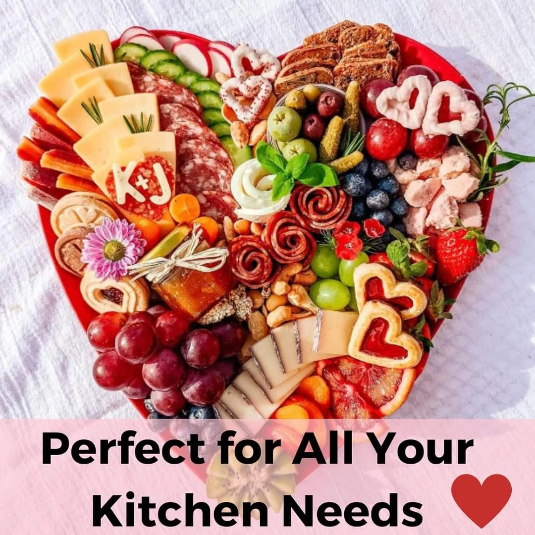 .Red Valentine Heart Shaped Plastic Bowl - photo 4