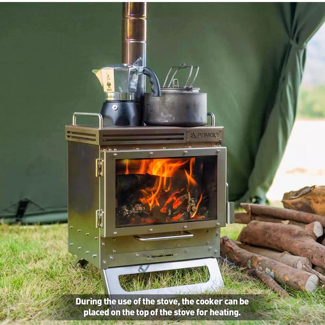 Dweller Mini Tent Stove | Outdoor Fireplace for Hot Tent Camping