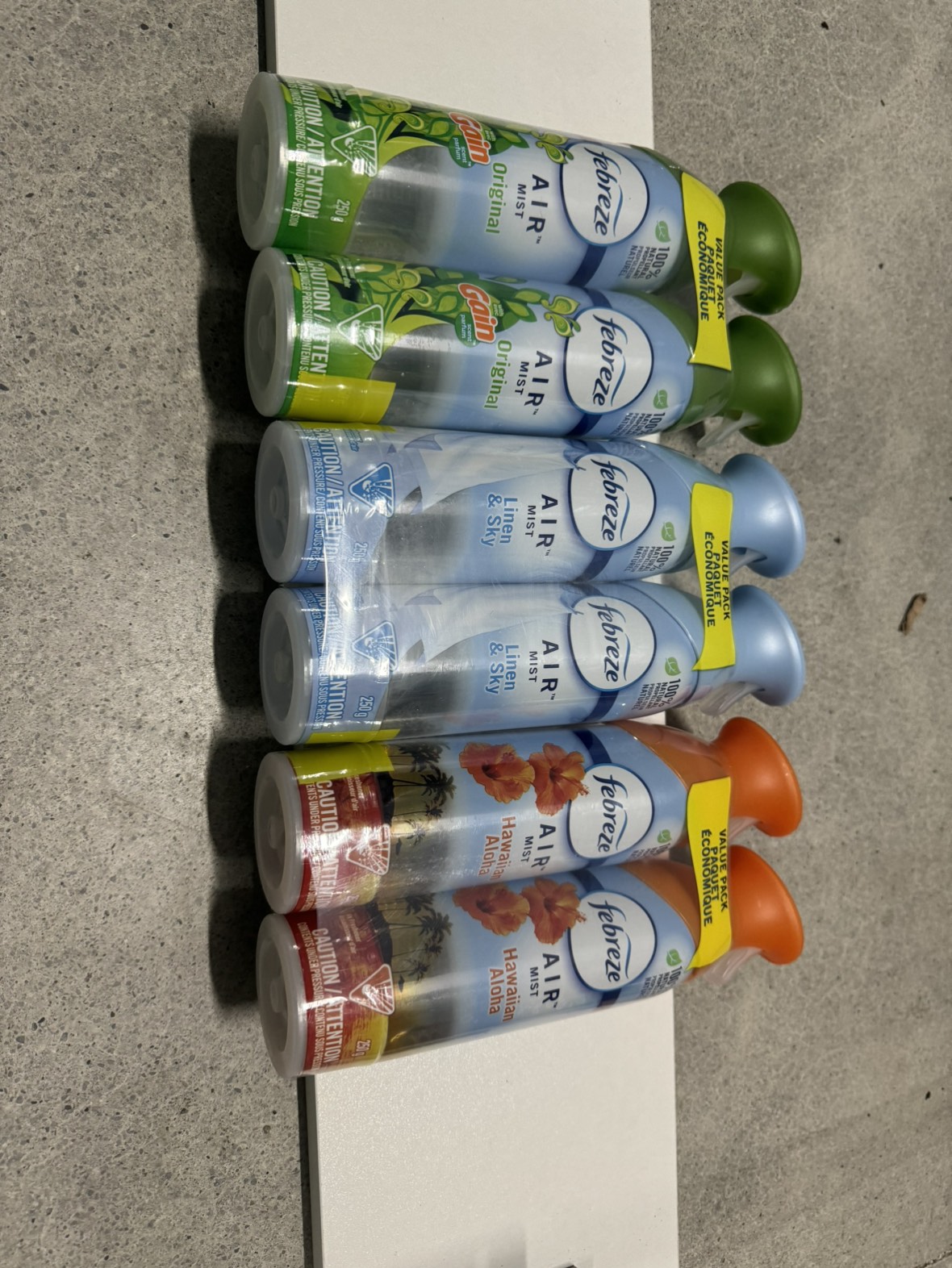 BN Febreze Air Freshener Spray Value Packs, 2-pk x 250g image indicator(2)