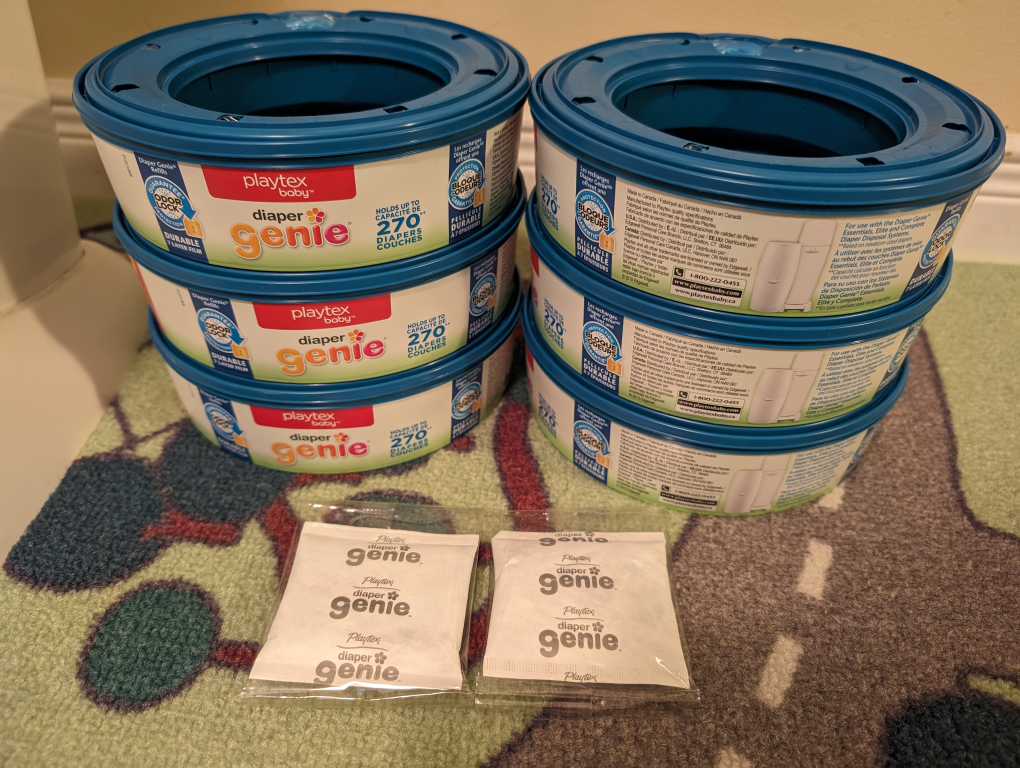 Diaper Genie Complete + 6 Refills, 2 Carbon filters - photo 2