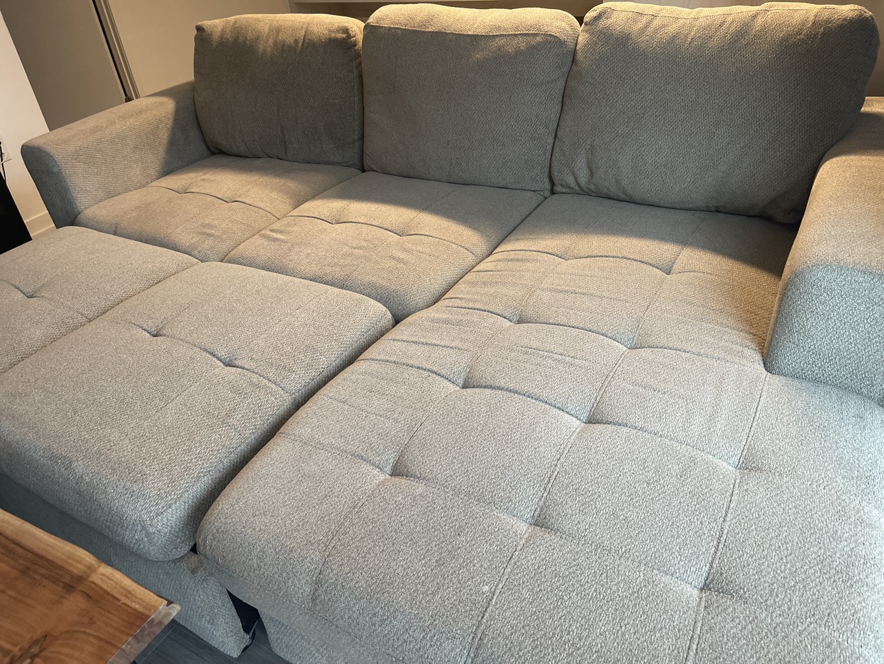 L-Shape Couch (with pull out bed) - photo 2