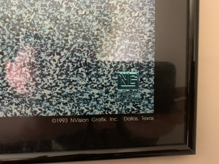 Vintage Framed 3D Hidden Illusion Art -Collectible-2 available image indicator(2)