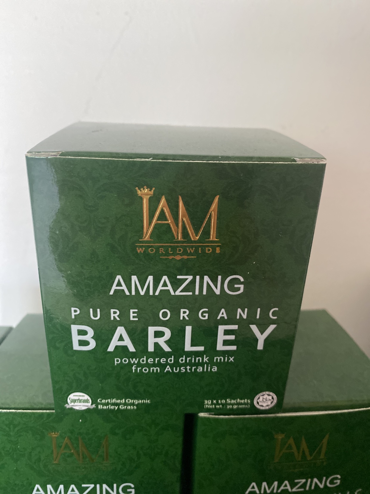 Pure Organic Barley 2 for $50