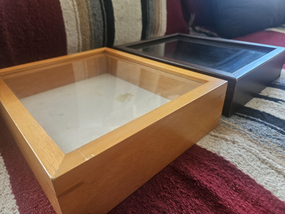 Two Shadow Boxes Frames Picture Frames for Keepsakes 🥕 thumbnail