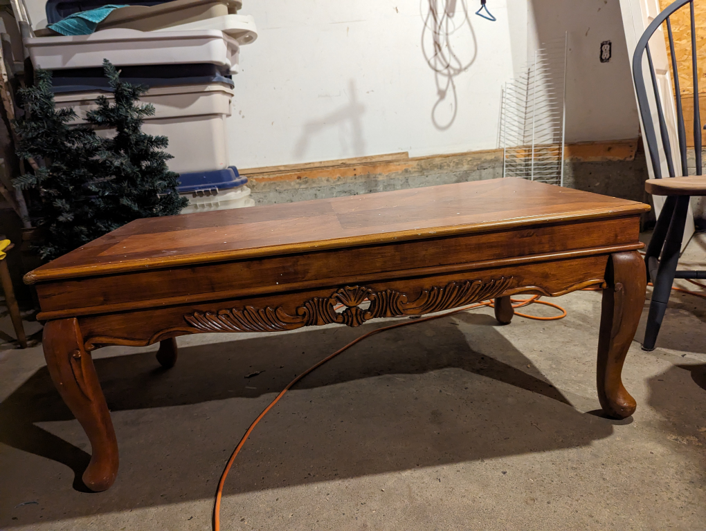 Table for Refinishing
